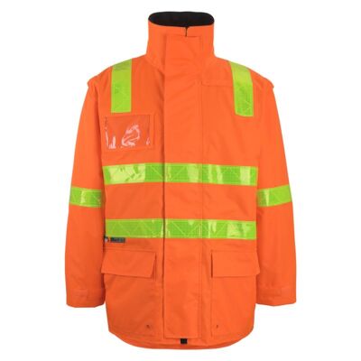 Vic Road (D+N) Zip Off Sleeve Longline Jacket Thumbnail