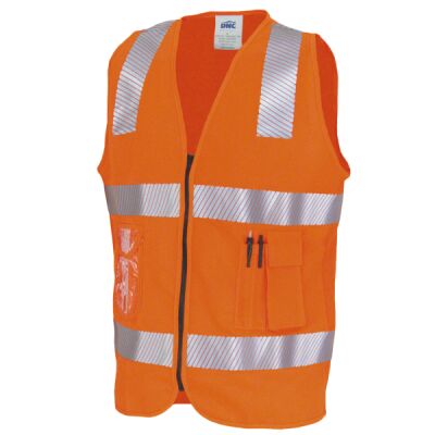 Day/Night Side Panel Safety Vest with Segment R/Tape Thumbnail