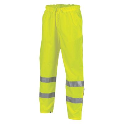 Hi Vis D/N Breathable Rain Pants with 3M R/Tape Thumbnail