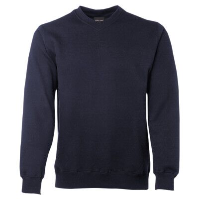 Mens V-Neck Fleecy Sweat Thumbnail